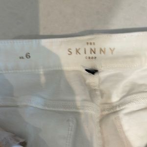 White House black-market white jeans